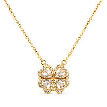 Collar Trébol Corazón